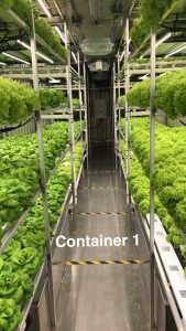 Container #1 Aleutian Greens - Indoor hydroponic Farm